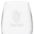 St. John's Red Wine Glasses - Set of 4 - Image 3