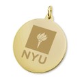 NYU 14K Gold Charm - Image 1