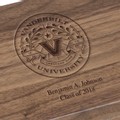 Vanderbilt University Solid Walnut Desk Box - Image 2
