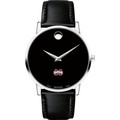 MS State Men's Movado Museum with Leather Strap - Image 2
