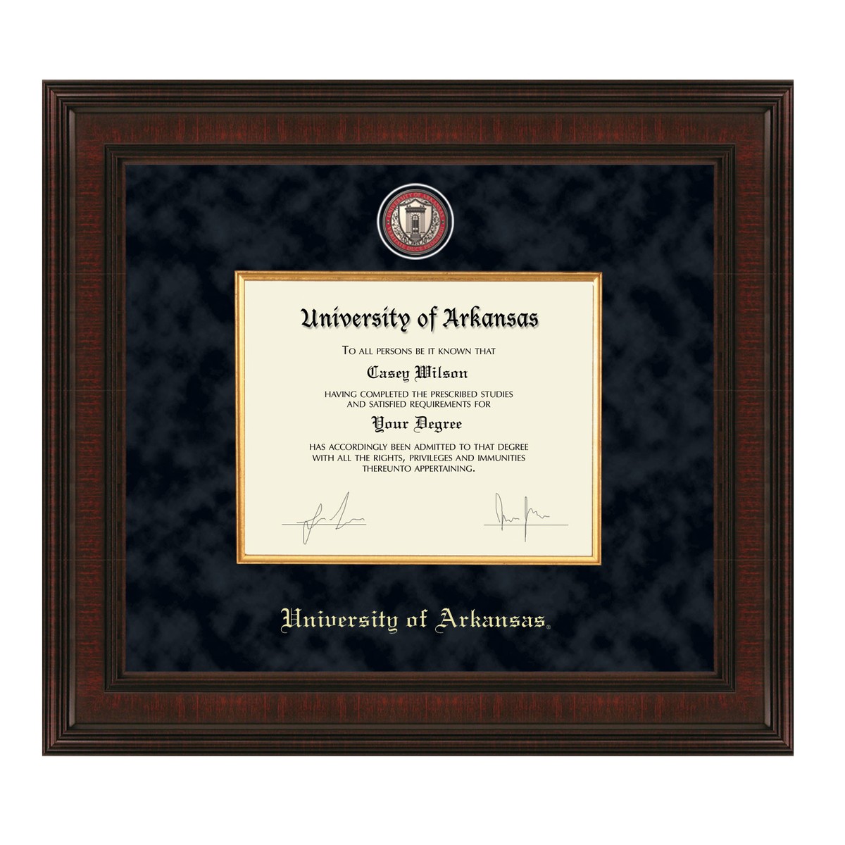 phd diploma frame