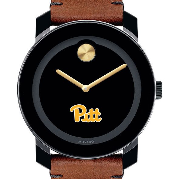 Pitt Men's Movado BOLD with Brown Leather Strap - Image 1