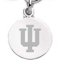 Indiana University Sterling Silver Charm