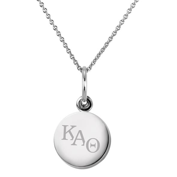 Kappa Alpha Theta Sterling Silver Necklace With Charm - Pi Kappa Alpha Pendant