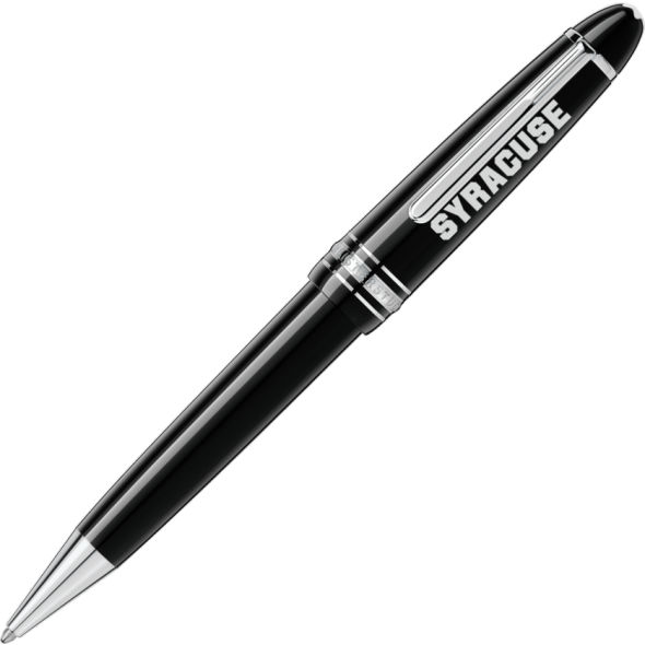 Syracuse University Montblanc Meisterstück LeGrand Ballpoint Pen in Platinum