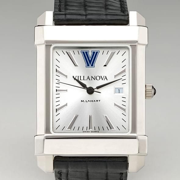 Villanova Men's Collegiate Watch with Leather Strap - Image 1