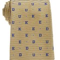Duke University D-U-K-E Tie in Gold - Image 2
