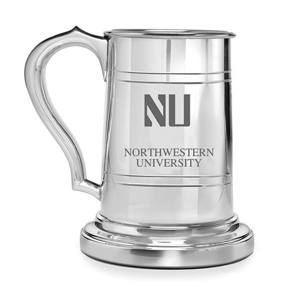Northwestern Pewter Stein