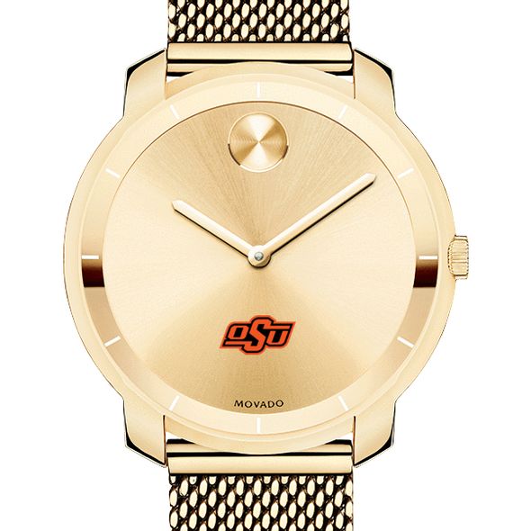 Oklahoma State University Women's Movado Gold Bold 36
