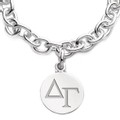 Delta Gamma Sterling Silver Charm Bracelet - Image 2