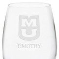 University of Missouri Red Wine Glasses - Set of 4 - Image 3