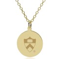 Princeton 14K Gold Pendant & Chain - Image 1