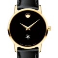 Vermont Women's Movado Gold Museum Classic Leather - Image 1