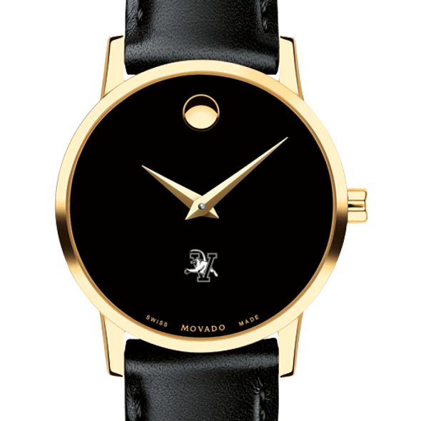 Vermont Women's Movado Gold Museum Classic Leather - Image 1