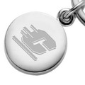 Central Michigan Sterling Silver Insignia Key Ring - Image 2