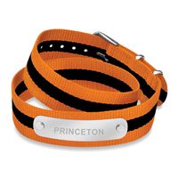 Princeton University Double Wrap NATO ID Bracelet