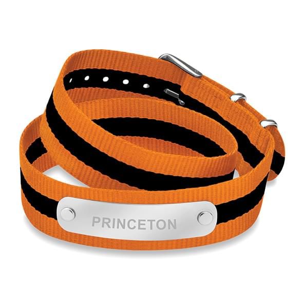 Princeton University Double Wrap NATO ID Bracelet - Image 1
