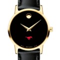 SMU Women's Movado Gold Museum Classic Leather - Image 1