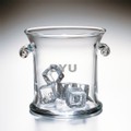 BYU Glass Ice Bucket by Simon Pearce - Image 1