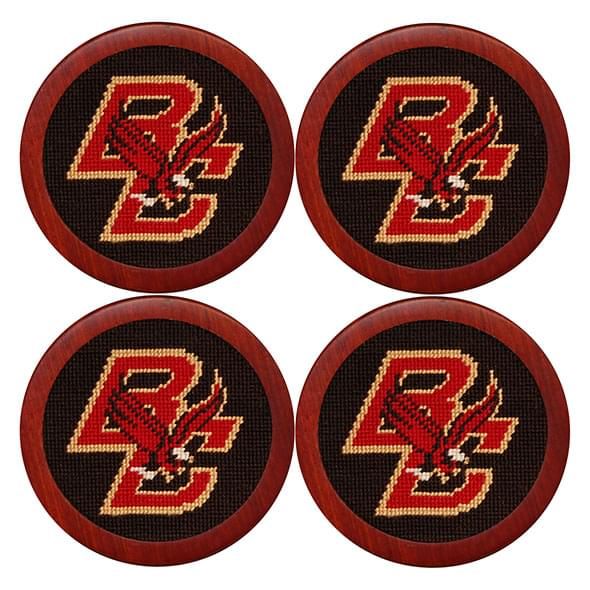 Boston College Needlepoint Coasters