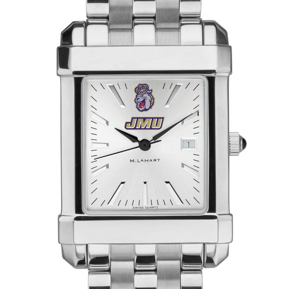 James Madison Men's Collegiate Watch w/ Bracelet