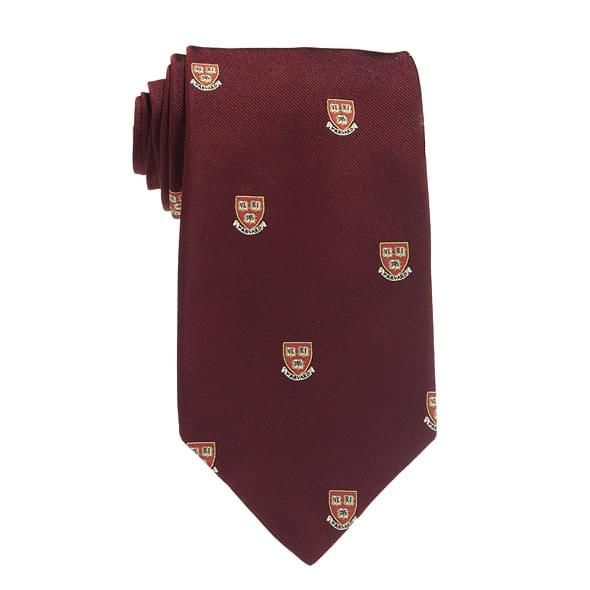 Harvard University Classic Twill Tie in Crimson by M.LaHart