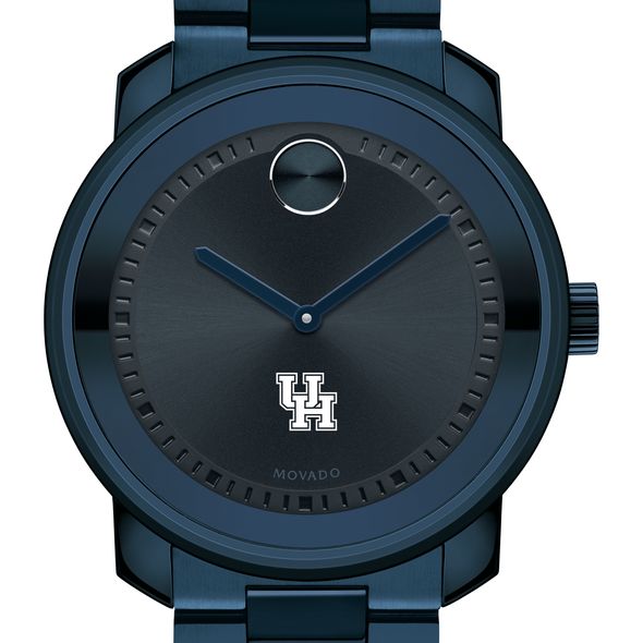 University of Houston Men's Movado BOLD Blue Ion with Bracelet - Image 1