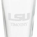 Louisiana State University 16 oz Pint Glass- Set of 4 - Image 3