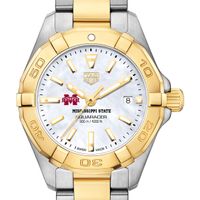 Mississippi State TAG Heuer Two-Tone Aquaracer for Women