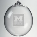 Michigan Glass Ornament by Simon Pearce - Image 2