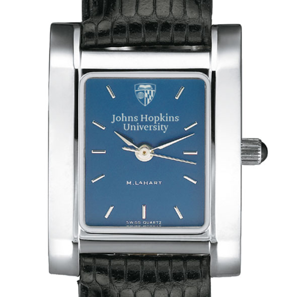 Johns Hopkins Women's Blue Quad Watch with Leather Strap