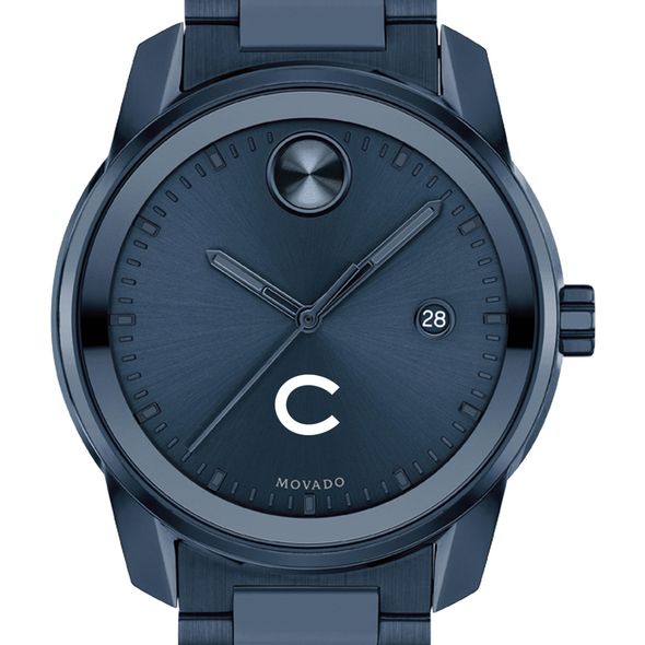 Colgate University Men's Movado BOLD Blue Ion with Date Window - Image 1
