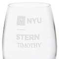 NYU Stern Red Wine Glasses - Set of 2 - Image 3