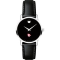 Wesleyan Women's Movado Museum with Leather Strap - Image 2