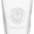 Northeastern University 16 oz Pint Glass - Image 3