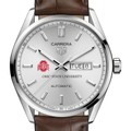Ohio State Men's TAG Heuer Automatic Day/Date Carrera with Silver Dial - Image 1