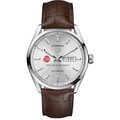 Ohio State Men's TAG Heuer Automatic Day/Date Carrera with Silver Dial - Image 2