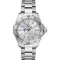 Furman Men's TAG Heuer Steel Aquaracer with Silver Dial - Image 2