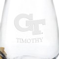 Georgia Tech Stemless Wine Glasses - Set of 4 - Image 3