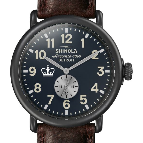 Columbia Shinola Watch, The Runwell 47mm Midnight Blue Dial - Image 1