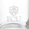 East Carolina University 13 oz Glass Coffee Mug - Image 3
