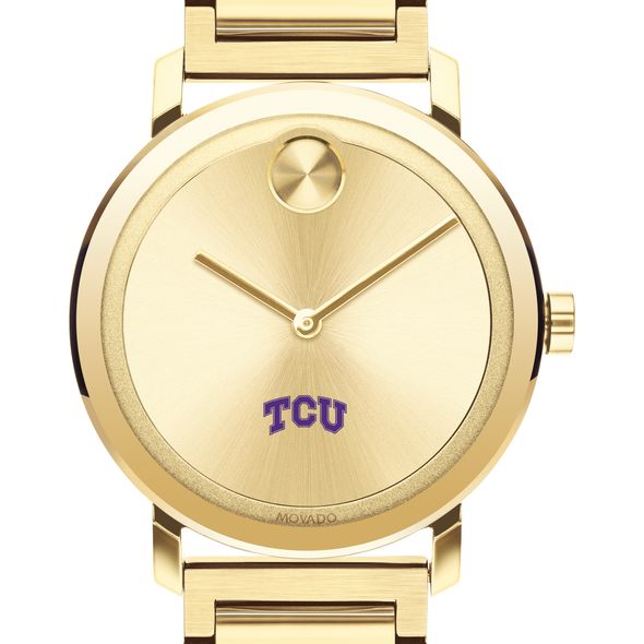 TCU Men's Movado Bold Gold with Bracelet - Image 1