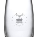 USAFA Glass Addison Vase by Simon Pearce - Image 2