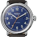 UVA Shinola Watch, The Runwell Automatic 45mm Royal Blue Dial - Image 1