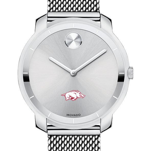 University of Arkansas Women's Movado Stainless Bold 36