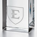 East Tennessee State Tall Glass Desk Clock by Simon Pearce - Image 2