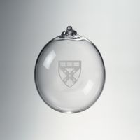HBS Glass Ornament by Simon Pearce