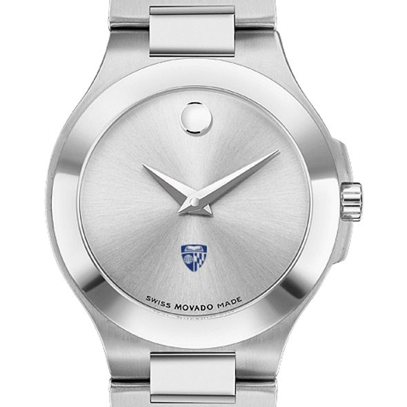 Johns Hopkins Women's Movado Collection Stainless Steel Watch with Silver Dial - Image 1