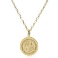 Loyola 14K Gold Pendant & Chain - Image 2