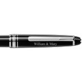 William & Mary Montblanc Meisterstück Classique Ballpoint Pen in Platinum - Image 2